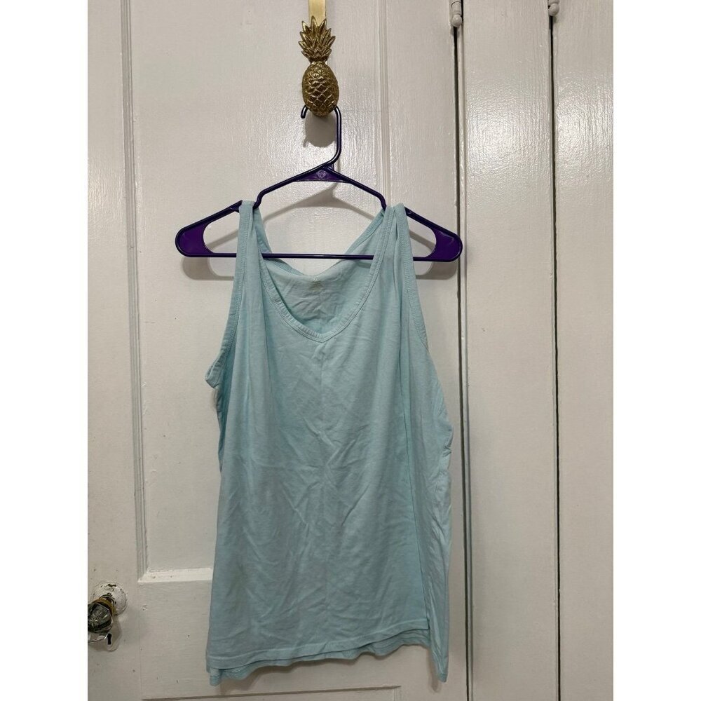Just Be women’s size x-large light blue tank top